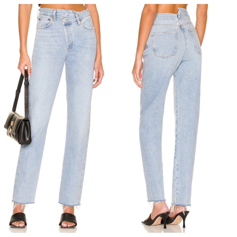 Agolde Criss Cross Straight Jean in Dimension 26